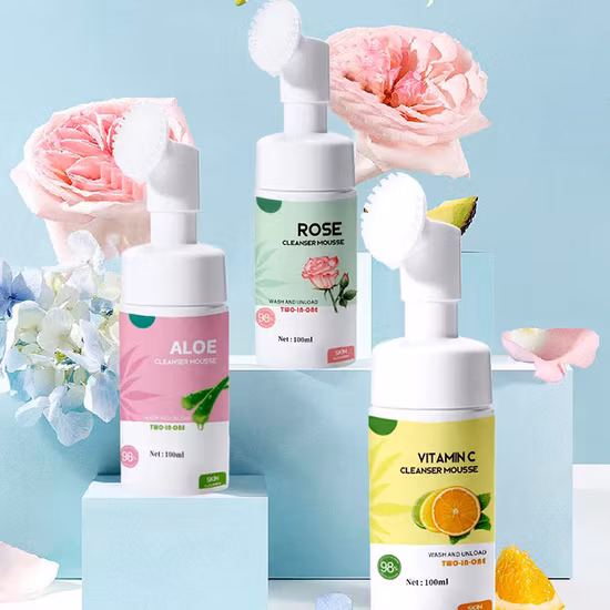 Private Label-Hautpflegeprodukt für Männer, Tag und Nacht, Tiefenreinigung für Männer, Gesichtswaschöl, kontrollierender, schäumender Gesichtsreiniger für Männer