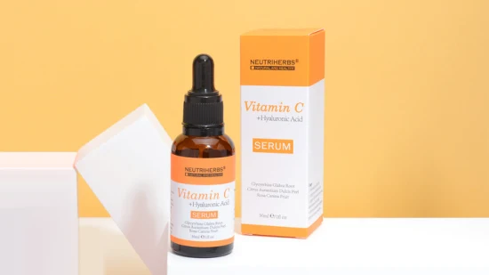 OEM ODM Private Label Gesichtspflege, Aufhellung, Aufhellung, Verblassen von Sonnenflecken, Vitamin C-Serum